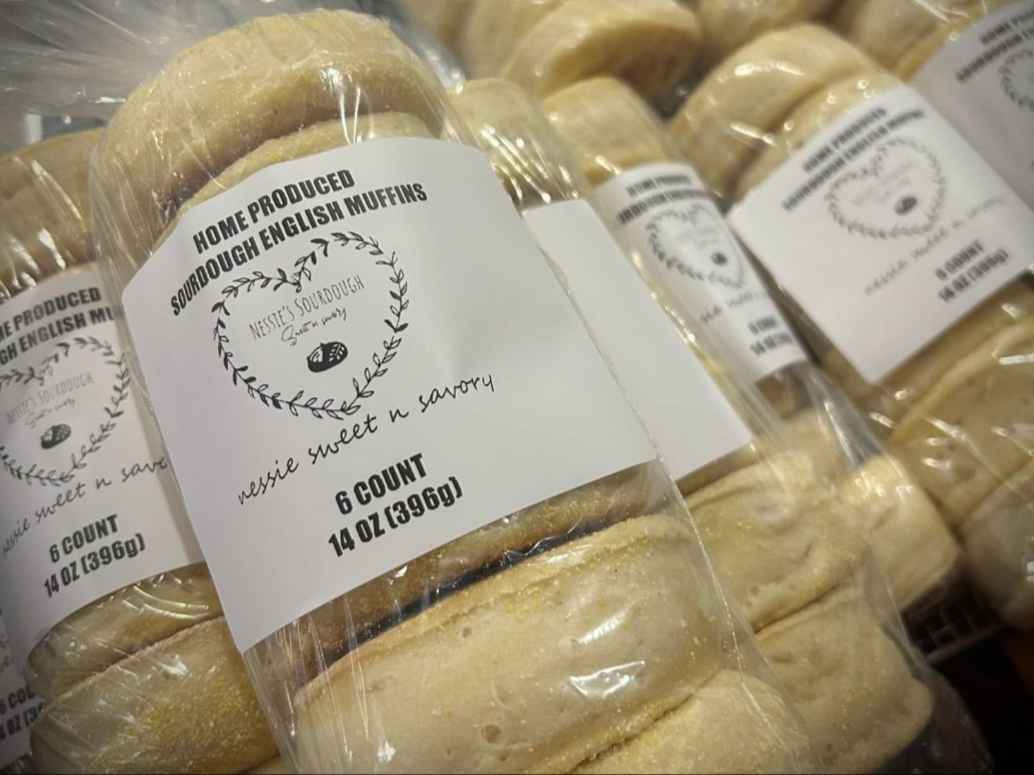 Sourdough English Muffins
